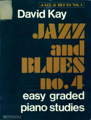 Jazz and Blues No. 4 - Easy Graded Piano Pieces