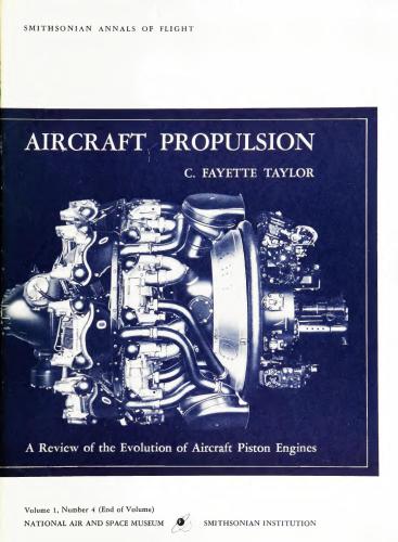Aircraft Propulsion. A Review of the Evolution of Aircraft Piston Engines