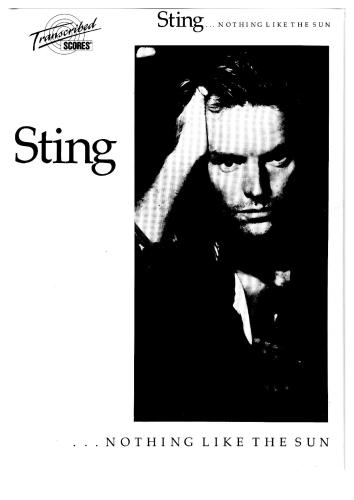 Sting. Nothing like the sun band