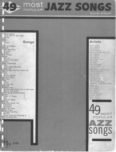 49 most popular jazz songs