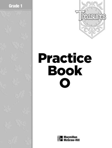 Treasures (Language Arts, Grade 1) - Practice Book (O)