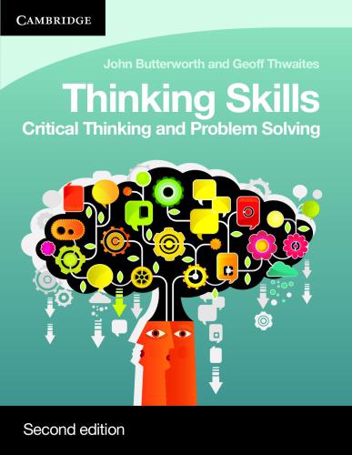 Thinking Skills. Critical Thinking and Problem Solving