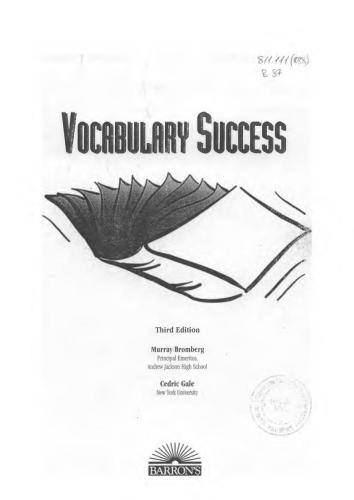 Vocabulary Success