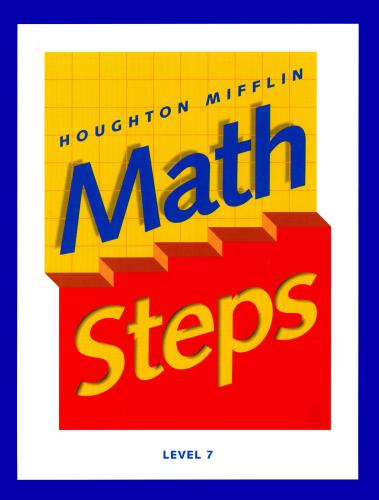 Math Steps Level 7 (Grade 7)