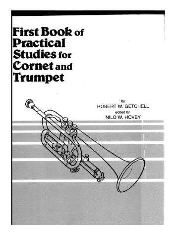 First Book of Practical Studies for Cornet and Trumpet