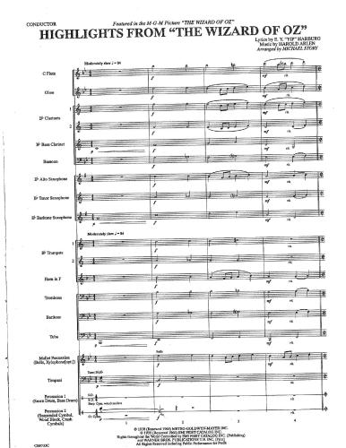 Highlights from The Wizard of Oz