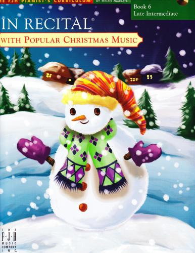 In recital with popular Christmas music. Book 6