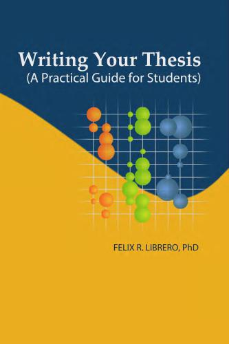 Writing your thesis - A Practical Guide for Students