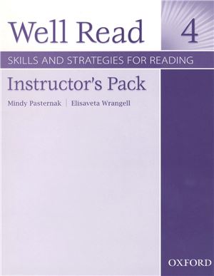 Well Read 4. Skills and Strategies for Reading - Instructor's Pack