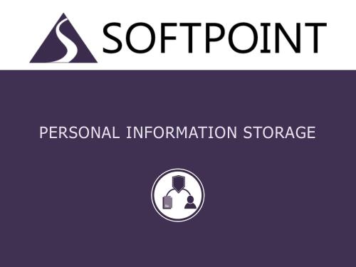 Personal information storage