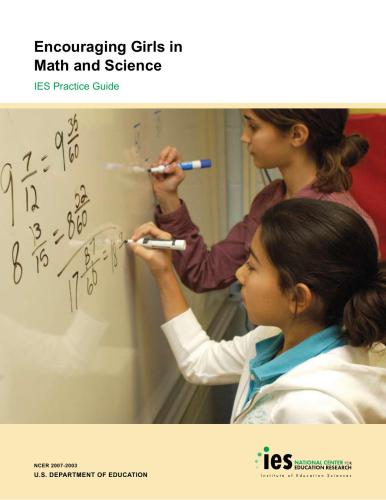 Encouraging Girls in Math and Science