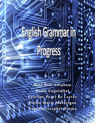 English Grammar in Progress
