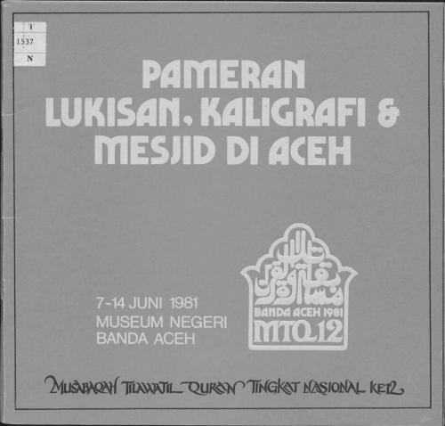 Pameran Lukisan, Kaligrafi & Mesjid di Aceh