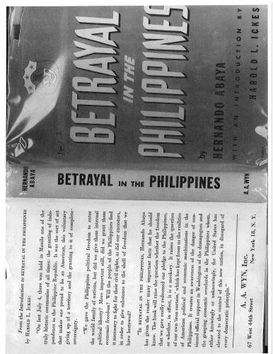 Hernando. Betrayal in the Philippines