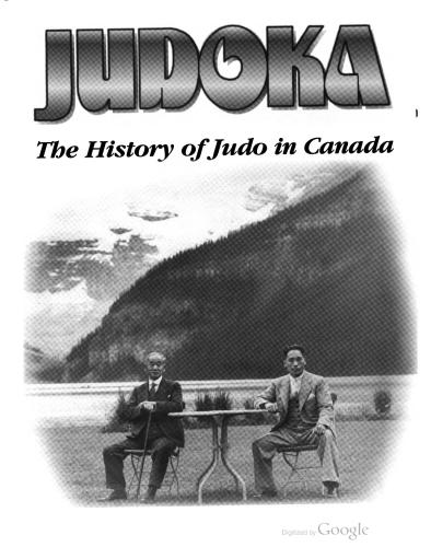 Judoka the history of Judo in Canada