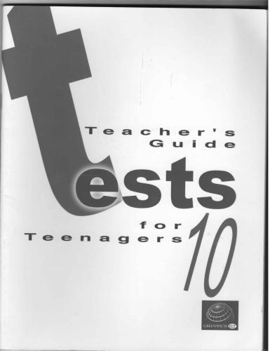 Tests for Teenagers 10