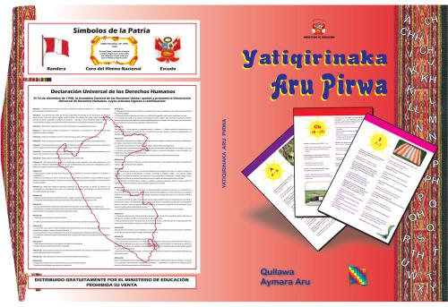 Yatiqirinaka Aru Pirwa. Qullawa Aymara Aru