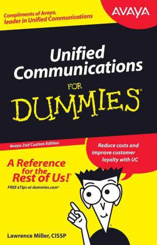 Unified Communications For Dummies