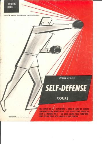 Self defense. La science de la boxe