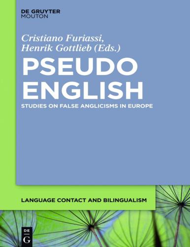 Pseudo-English: Studies on False Anglicisms in Europe