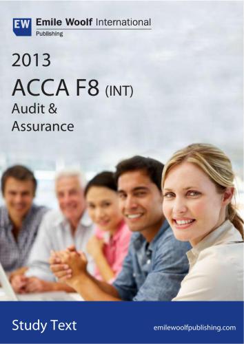 ACCA Emile Wolf F8 Audit and Assurance (International)