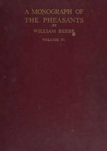 A monograph of the pheasants. Volume IV