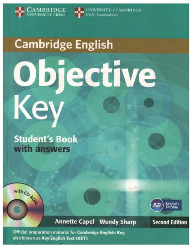 Cambridge English Objective Key Student Book With Answers