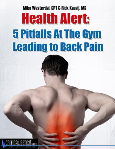 5 Pitfalls at the Gym that Lead to Backpain