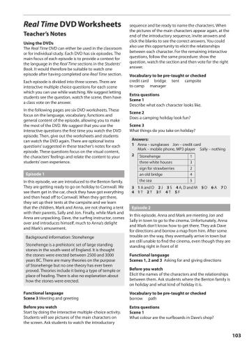 Real Life Elementary Video (Module 1-4)