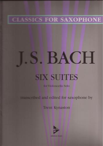 Six Suite for Violoncello solo. (Transcribed for Saxophone)