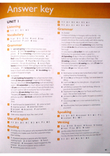 Gold Pre-first: Exam Maximiser. Keys