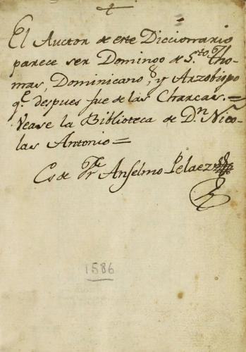 Arte, y vocabulario en la lengua general del Perú llamada Quichua, y en la lengua española