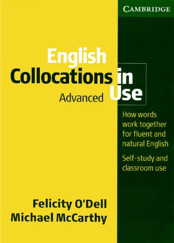English Collocations in Use Advanced with Answer Key