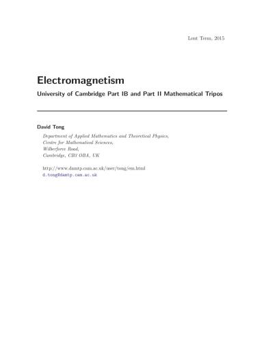 Electromagnetism