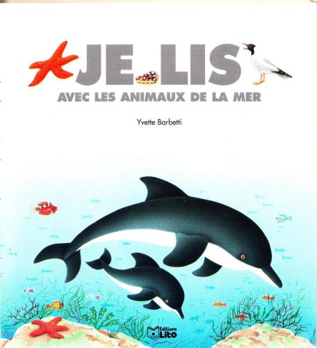 Je lis avec les animaux de la mer