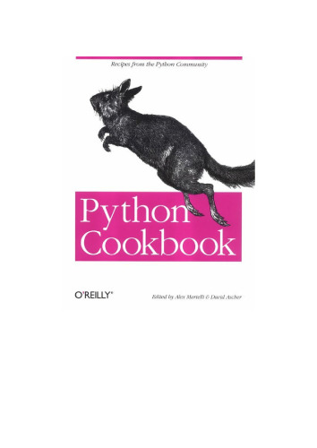 Python Cookbook