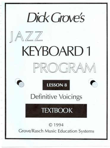 Jazz keyboard program