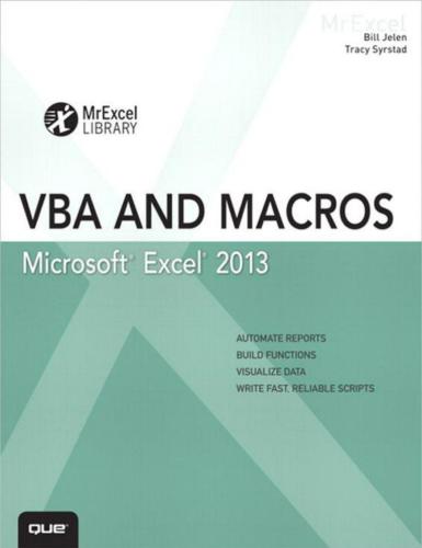 VBA and Macros: Microsoft Excel 2013