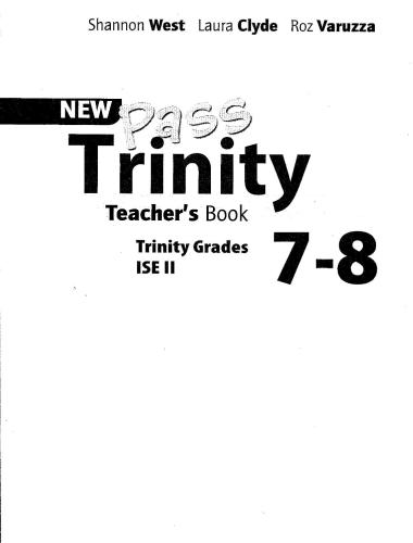 New Pass Trinity Grades 7-8 Teacher's Book