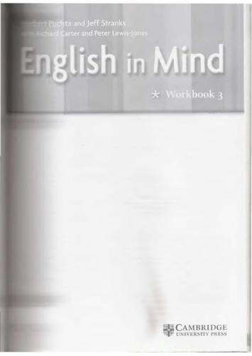 English in Mind 3. Workbook