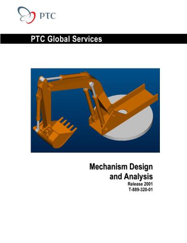 Pro-Engineer. Mechanism Design and Analysis. 2001