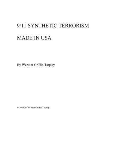 9/11 Synthetic Terror: Made in USA, First Edition