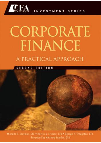 Coprorate Finance: A Practical Approach
