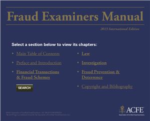 Fraud Examiners Manual - International Edition 2013