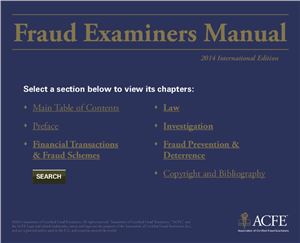 Fraud Examiners Manual - International Edition 2014