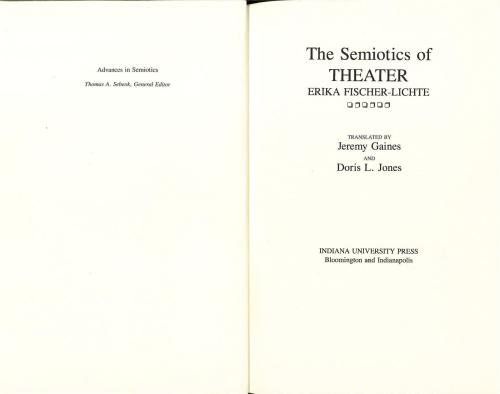 The Semiotics of Theatre