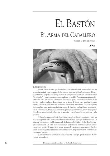 El baston el arma del caballero