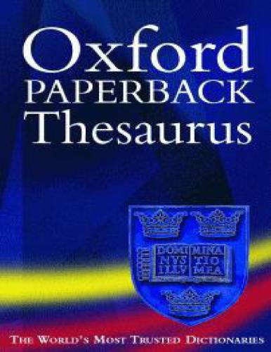 Oxford Paperback Thesaurus