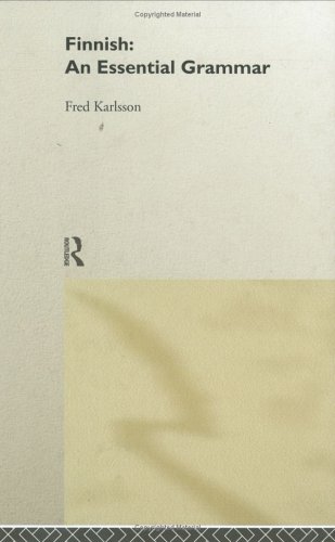 Finnish: An Essential Grammar