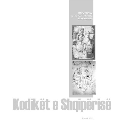 Kodikët e Shqipërisë